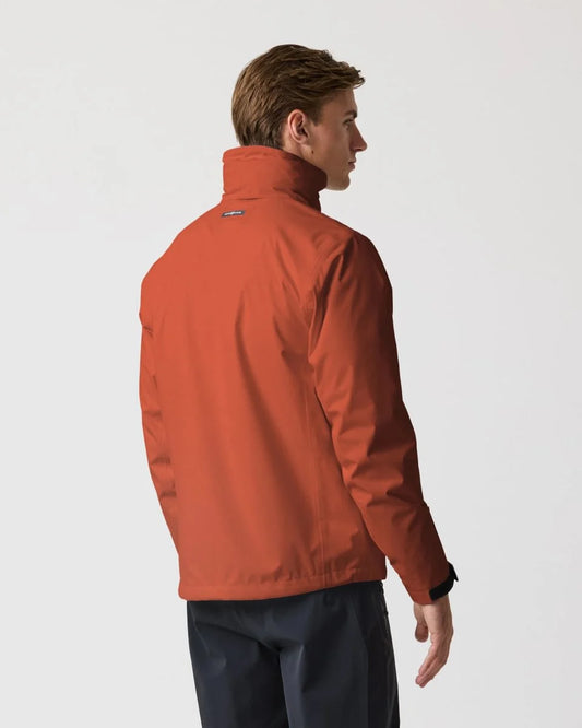 Henri Lloyd Men's Polar Breeze Hooded Jacket - Burnt Orange