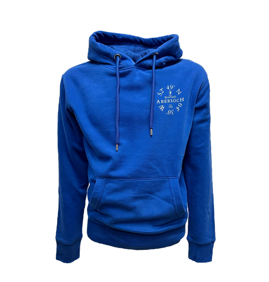 Organic Cotton Ocean Co-Ord Design Hoodie, Royal