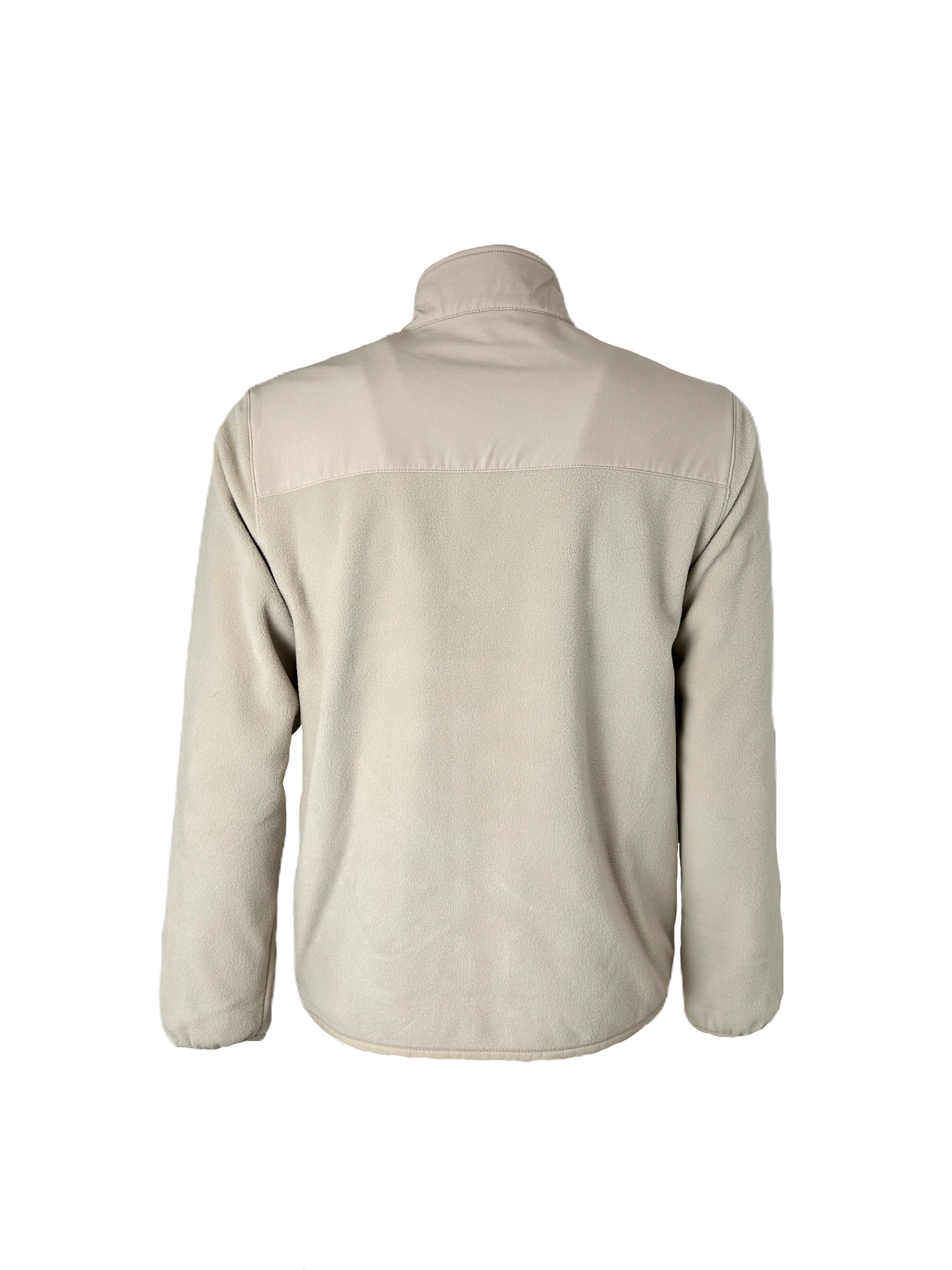 Full Zip Fleece, Cream