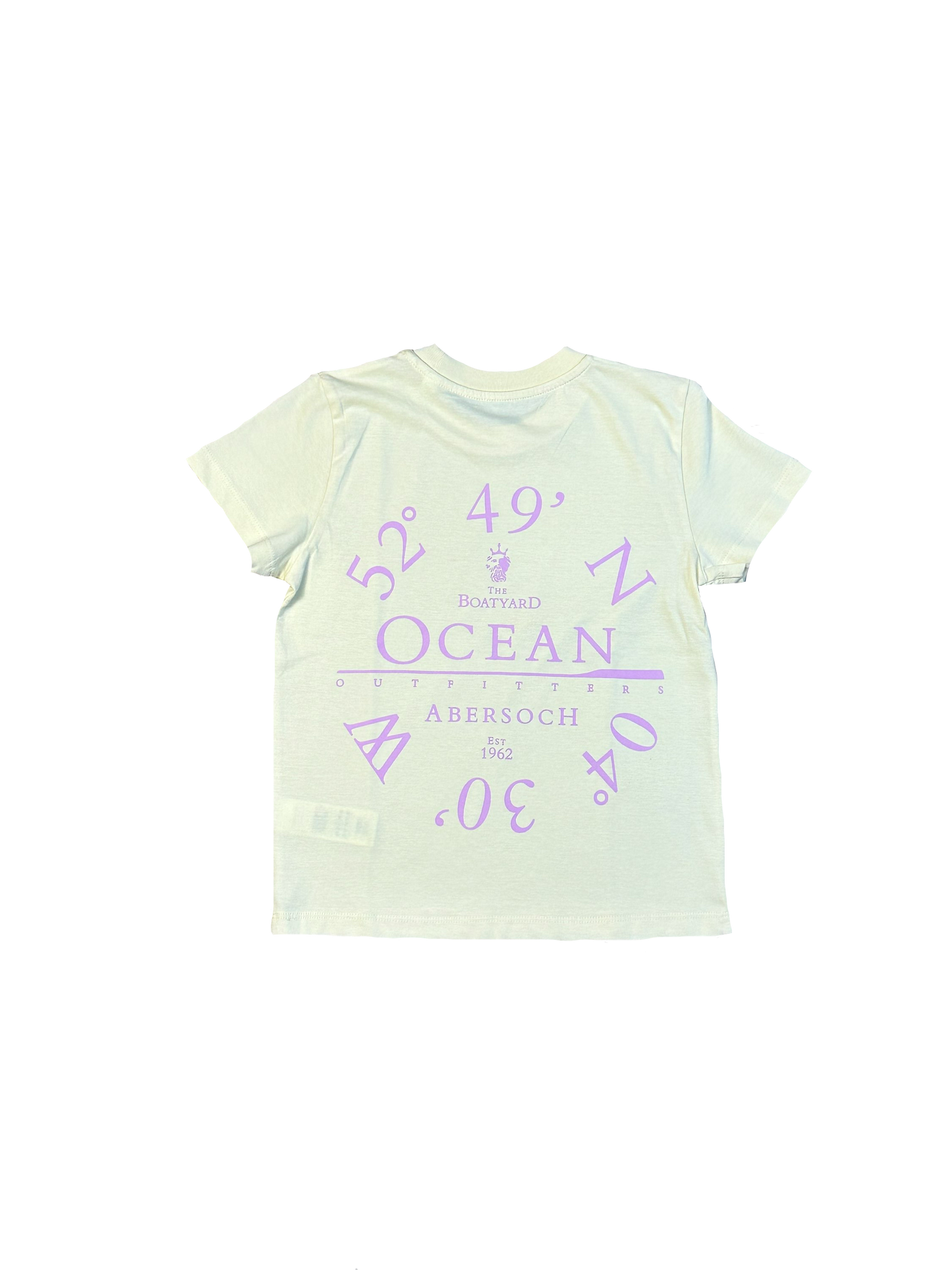 Ocean Co-Ord Design T-shirt, Lemon