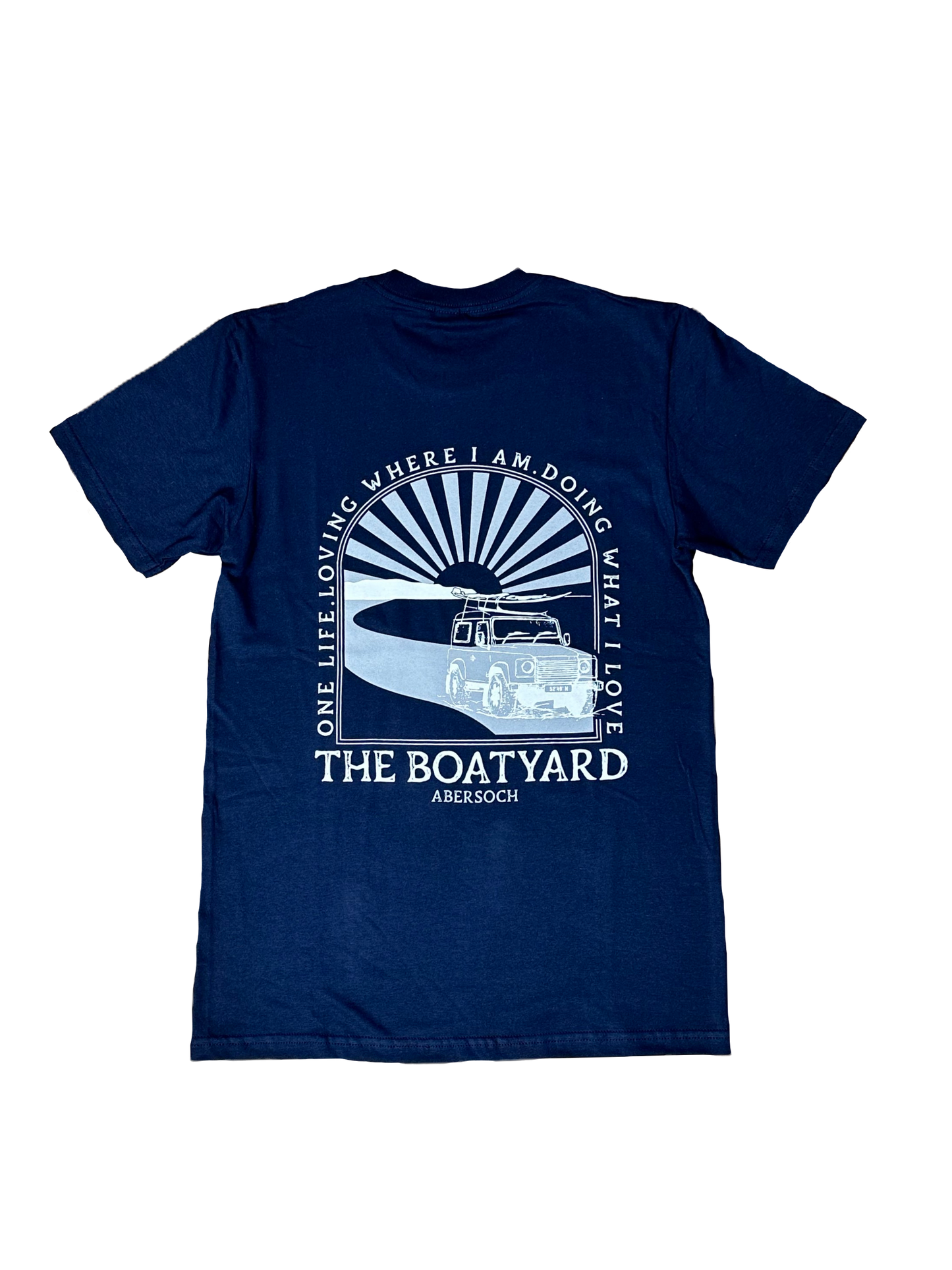 Off roader Design T-shirt, Navy