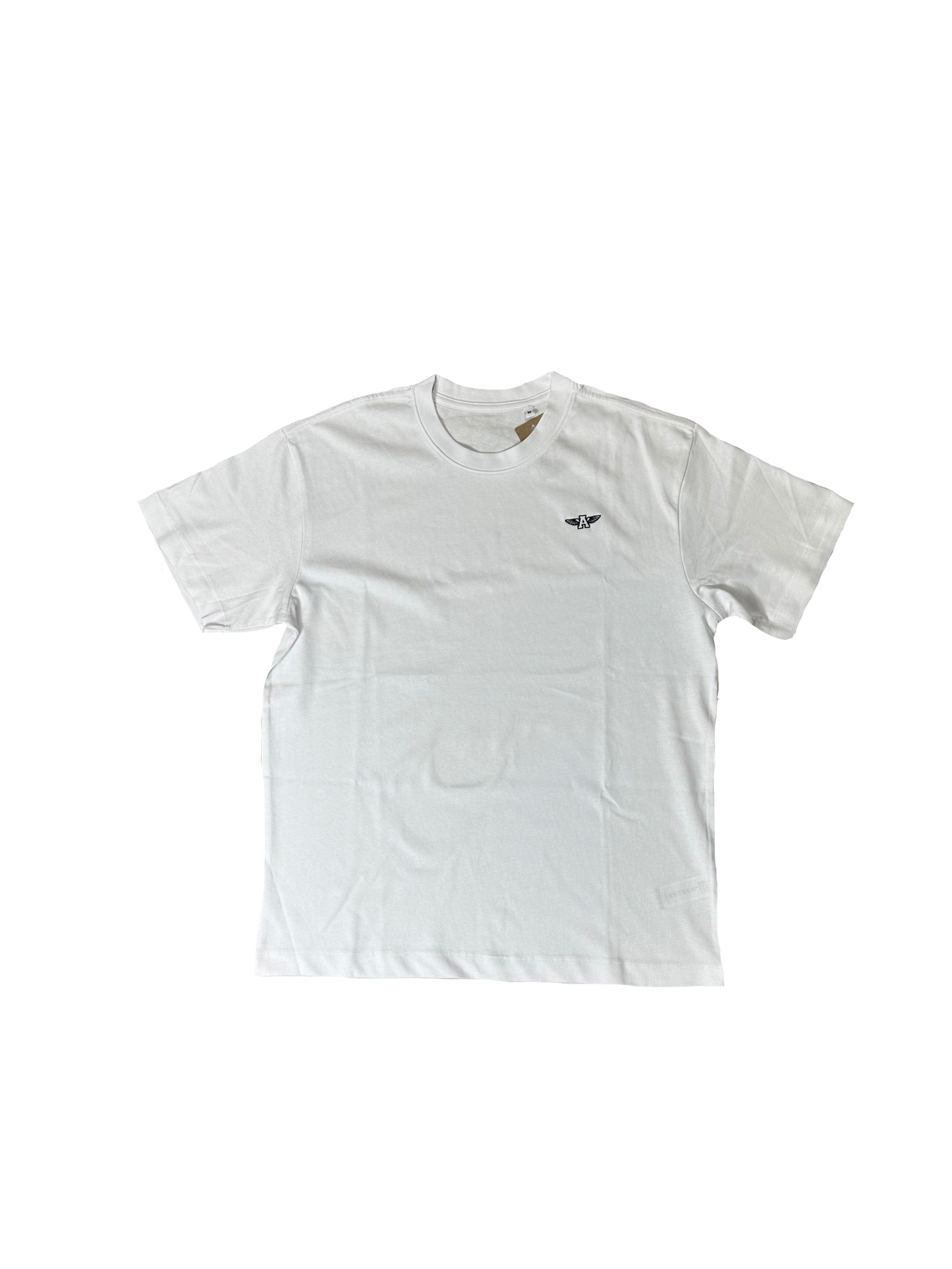 Organic cotton Embroidered T-shirt, White