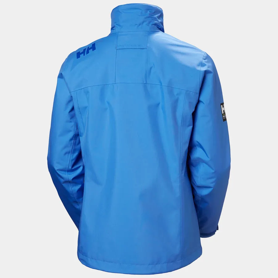 Helly Hansen Womens Crew Midlayer Hooded Jacket, Ultra Blue