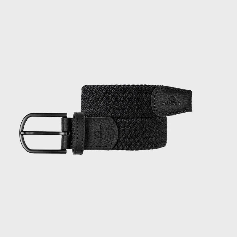 MENS elastic woven BILLYBELT, All Black