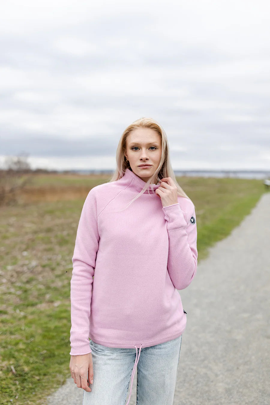 Holebrook Martina Knitted Windproof, Light Pink