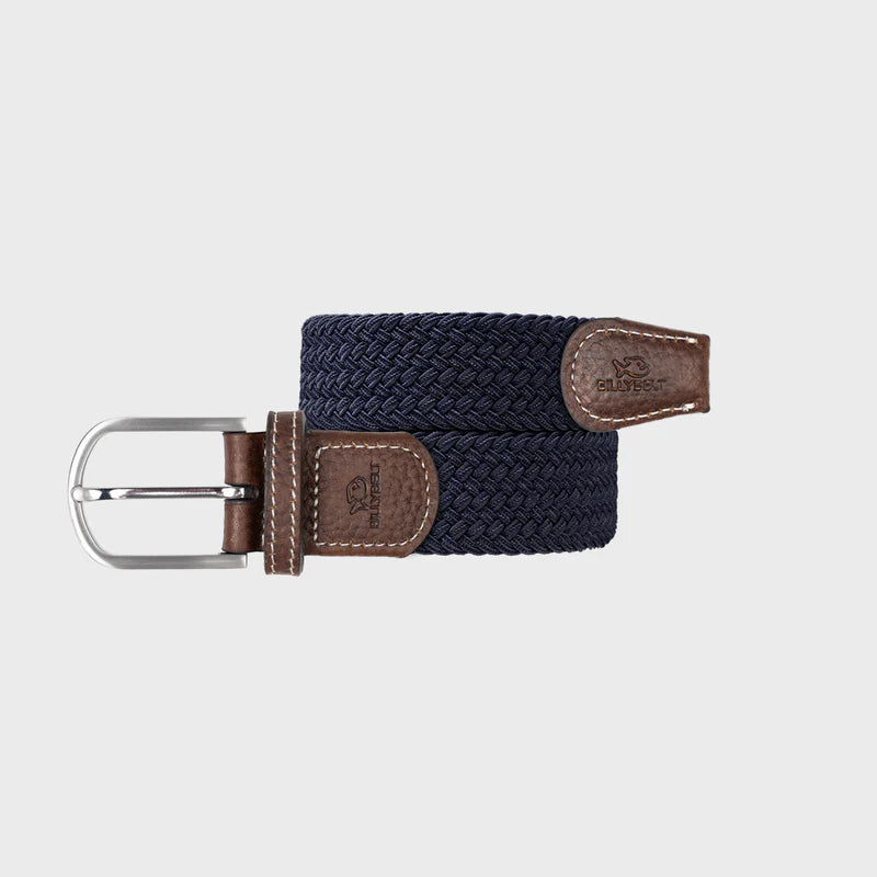 MENS elastic woven BILLYBELT, Navy