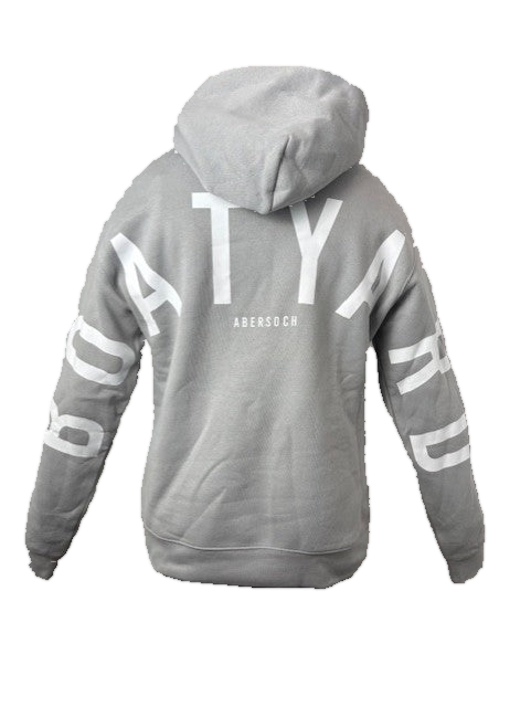 MEN'S Boatyard Back Print Hoodie, Storm