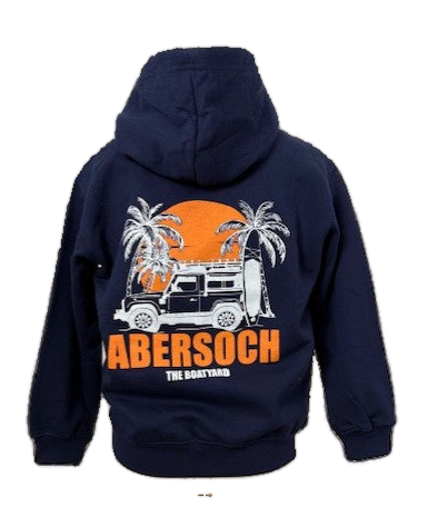 Sun Rover Design Hoodie, Navy