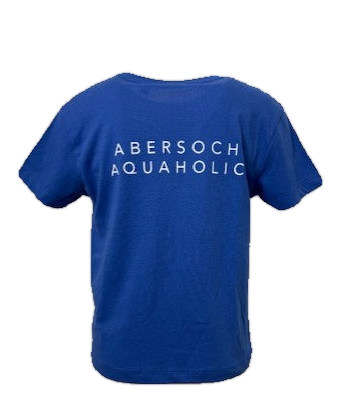 Abersoch Aquaholic T-Shirt, Royal Blue