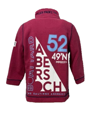 Lazy Jacks Pique 1/4 Zip Sweatshirt, Red