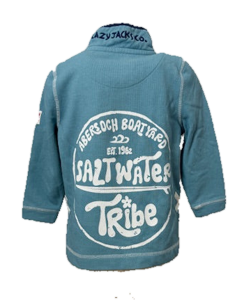 Lazy Jacks Pique 1/4 Zip Sweatshirt, Spearmint