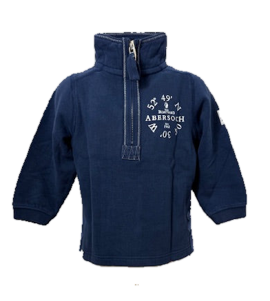 Lazy Jacks Ocean CO-ORD Design 1/4 Zip Sweatshirt, Navy