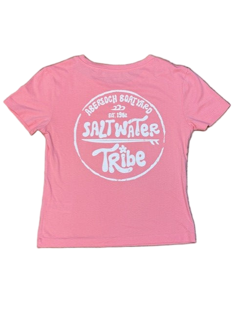 Salt Water Tribe T-shirt, Coral