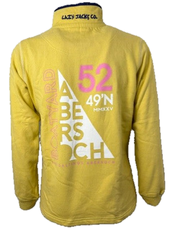 Lazy Jacks Sail Design Sweatshirt, Lemon