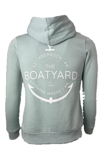 Anchor Design Hoodie, Sea Foam