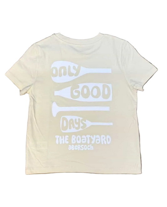 Only good Days T-Shirt, Soft Yellow