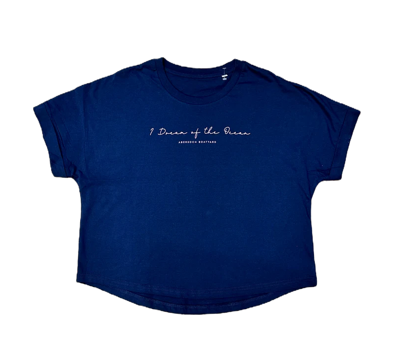 Dream Of The Ocean Oversized T-Shirt, Navy