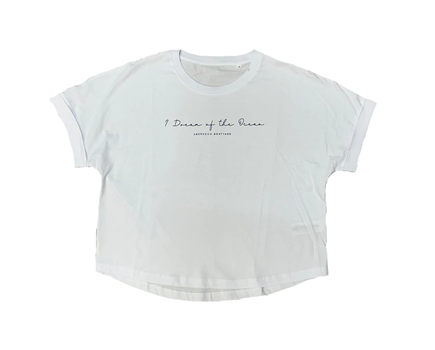 Dream Of The Ocean Oversized T-Shirt, White