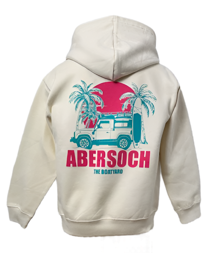 Sun Rover Design Hoodie, Vanilla Milkshake