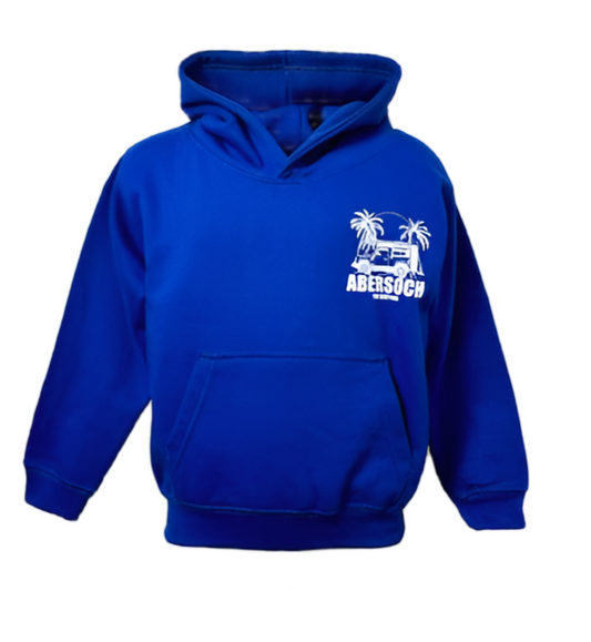 Sun Rover Design Hoodie, Bright Blue