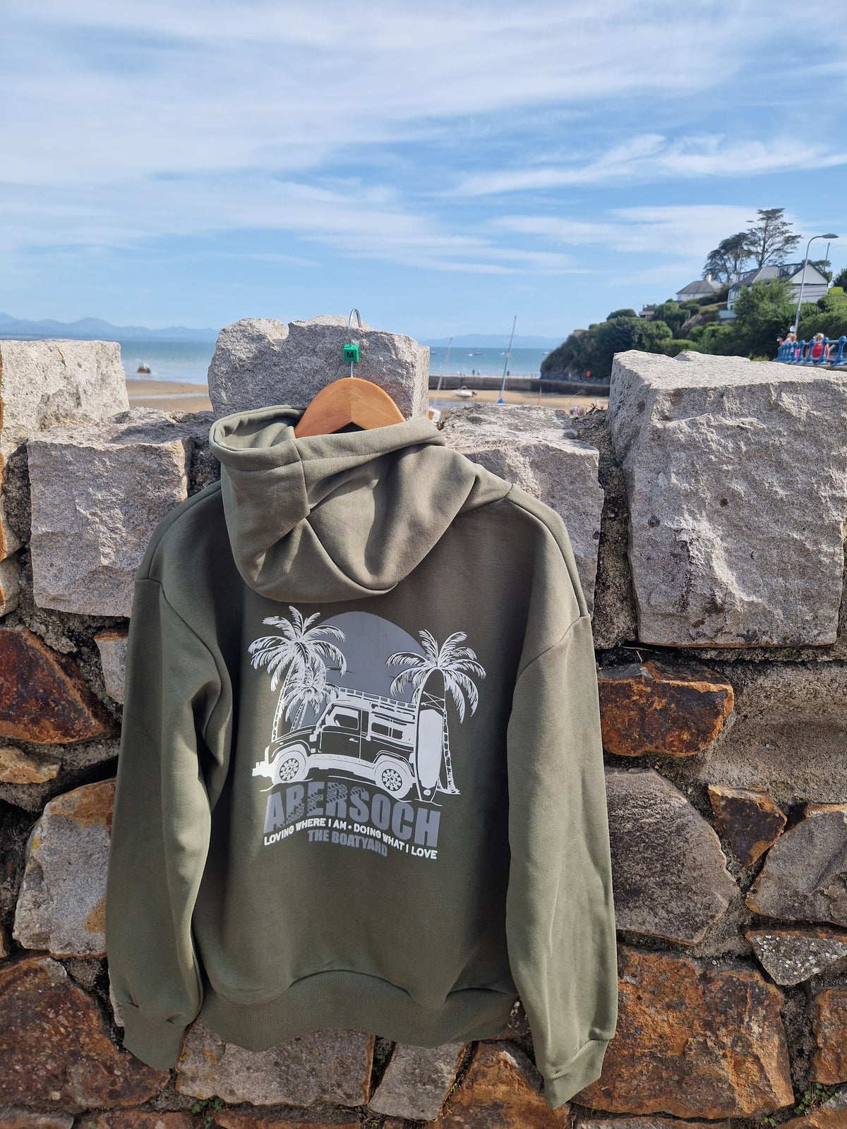New Off roader Design Hoodie, Khaki