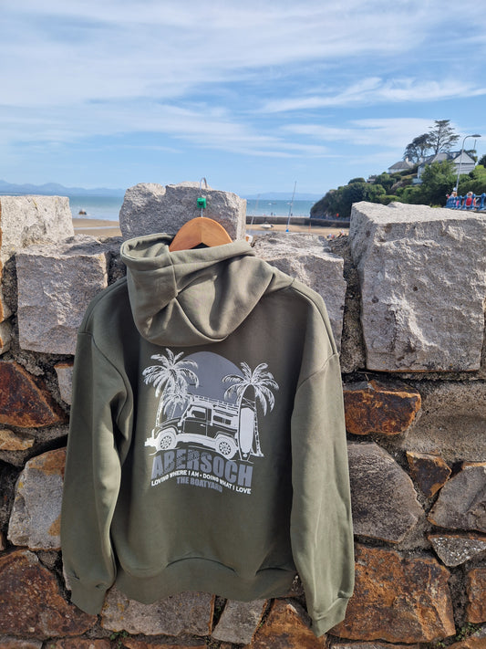 New Off roader Design Hoodie, Khaki