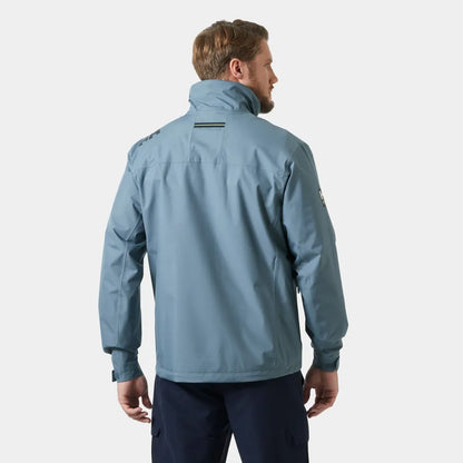 Helly Hansen Mens Crew Midlayer Hooded Jacket, Washed Navy (new)