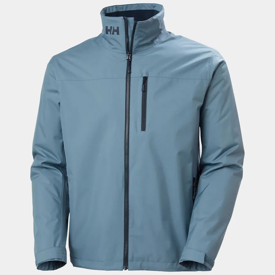 Helly Hansen Mens Crew Midlayer Hooded Jacket, Washed Navy (new)