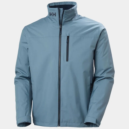 Helly Hansen Mens Crew Midlayer Hooded Jacket, Washed Navy (new)