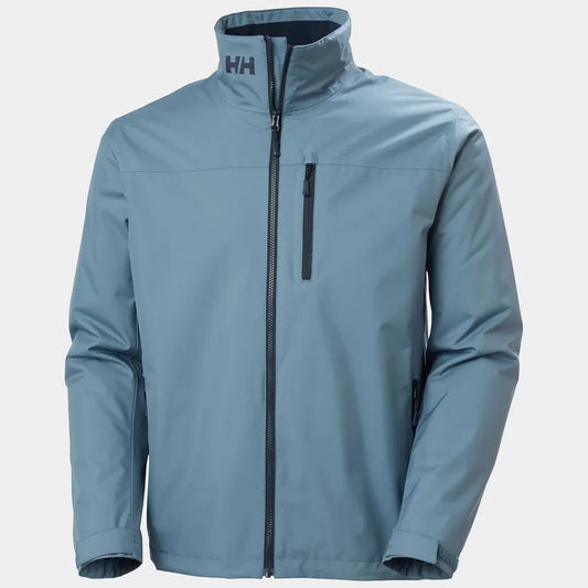 Helly Hansen Mens Crew Midlayer Hooded Jacket, Washed Navy (new)