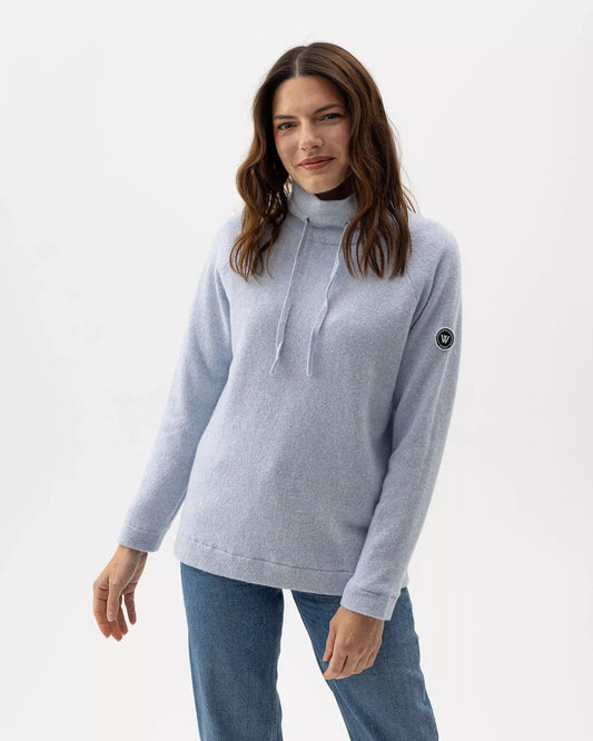 Angelika Knitted Windproof, Illusion Blue