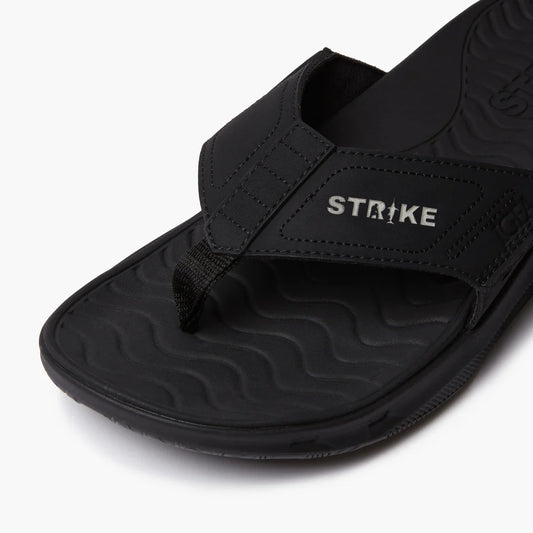 Strike Narrowtooth Flip Flop Black