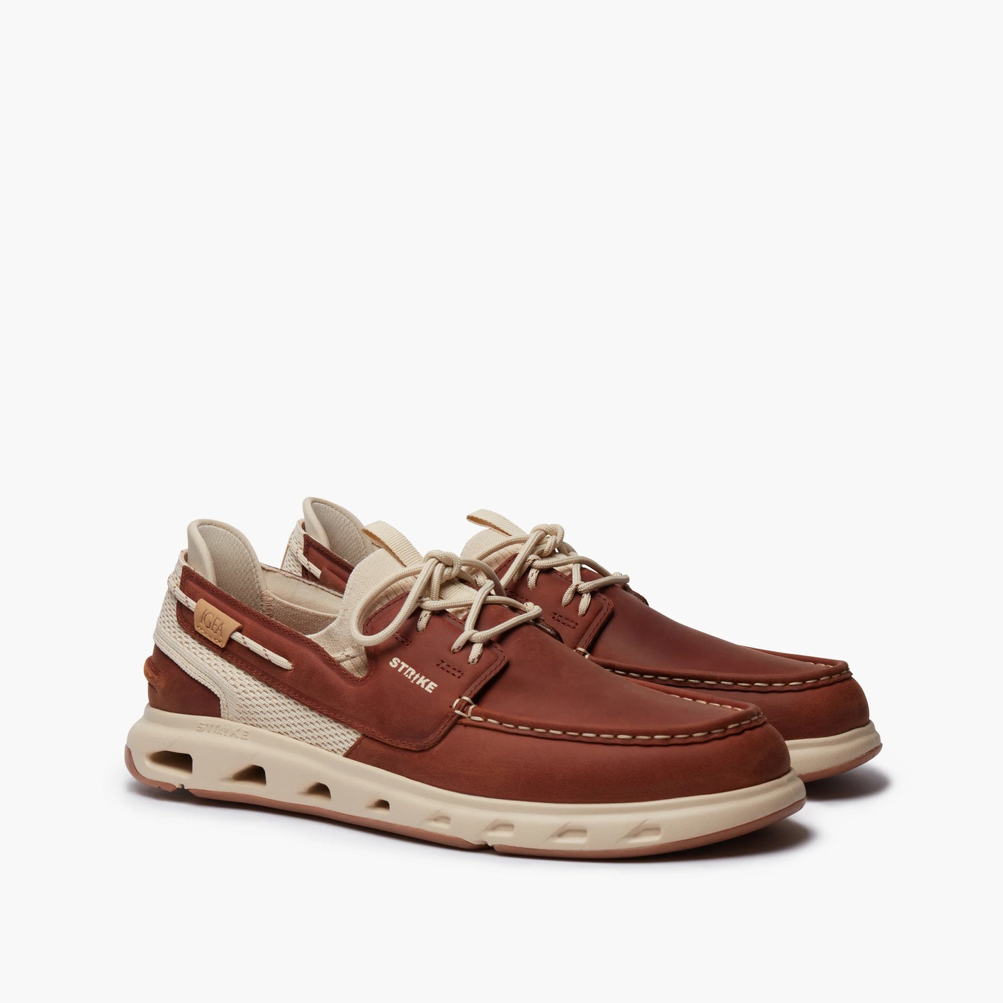 Strike Silvertip Boat Shoe - Brown