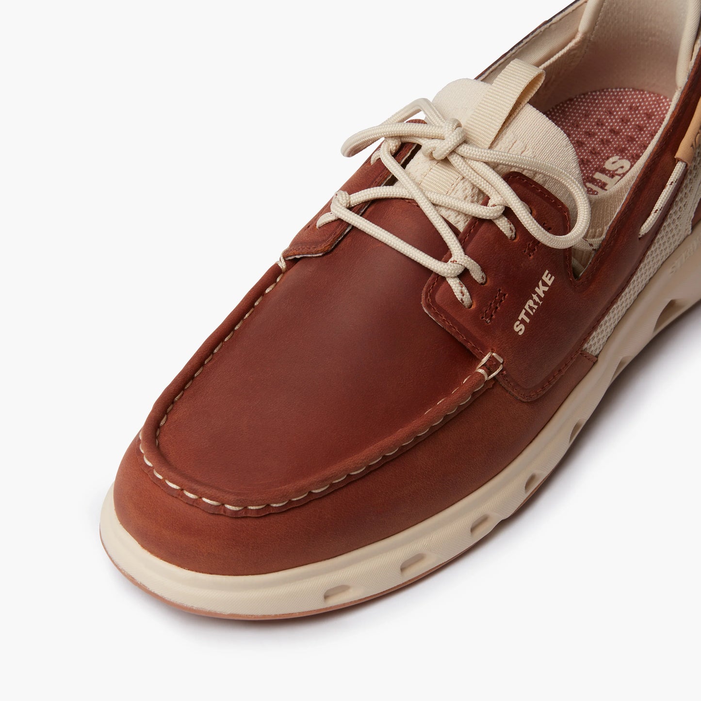 Strike Silvertip Boat Shoe - Brown
