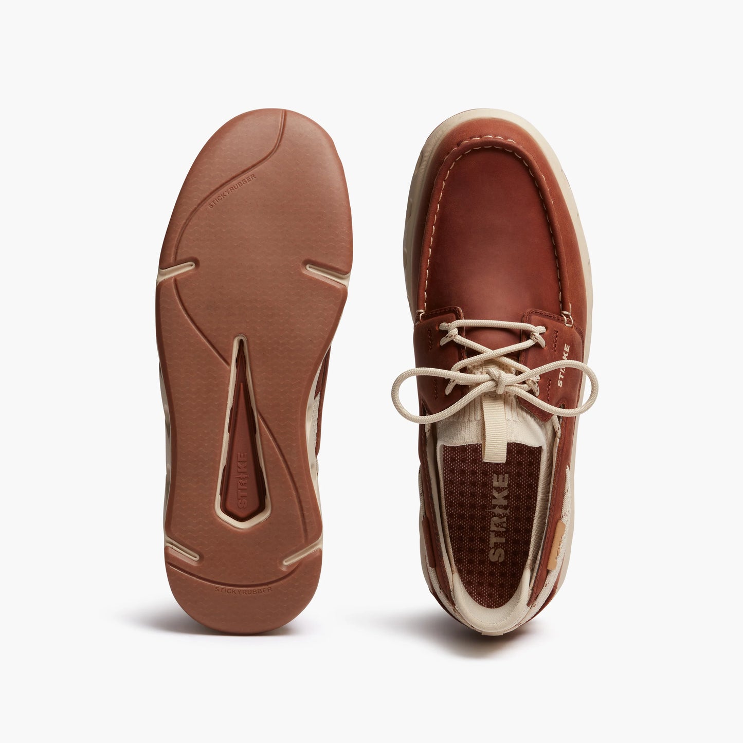 Strike Silvertip Boat Shoe - Brown