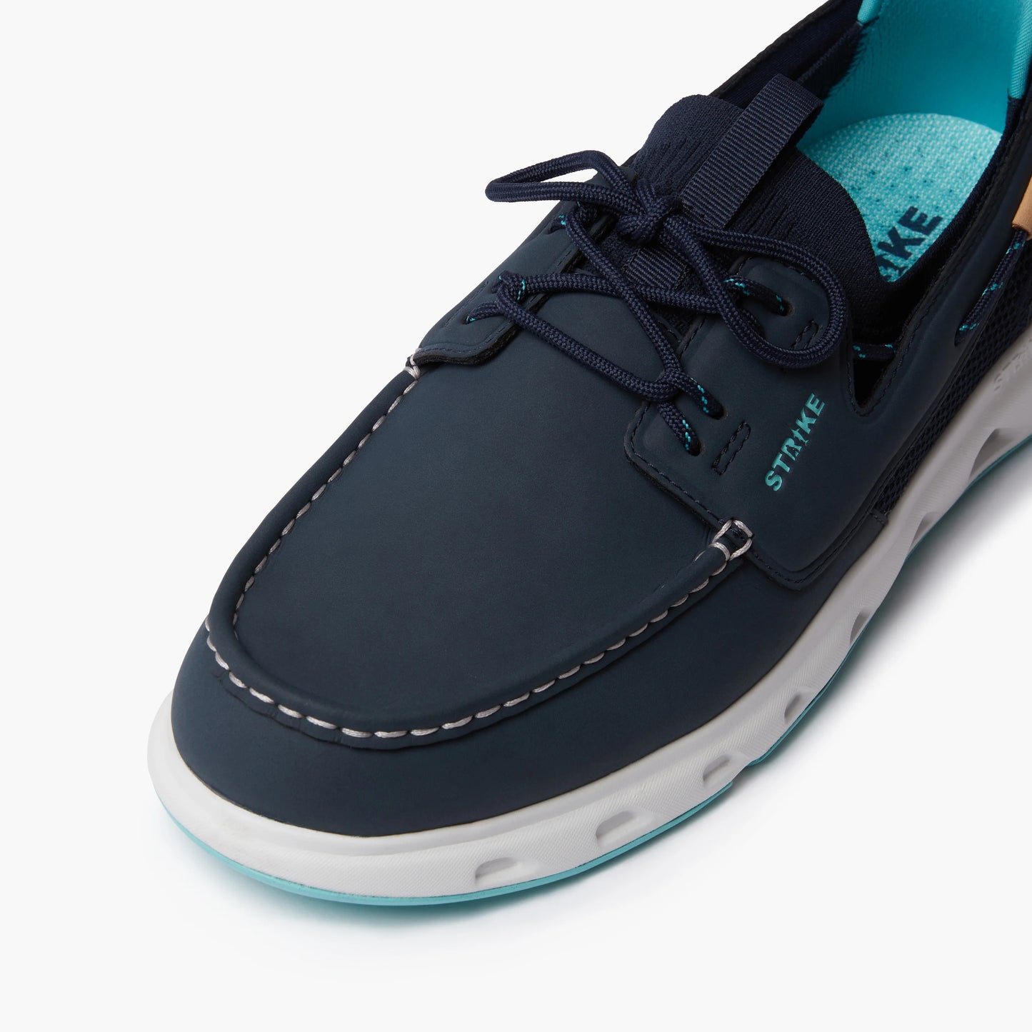 Strike Silvertip Boat Shoe - Navy