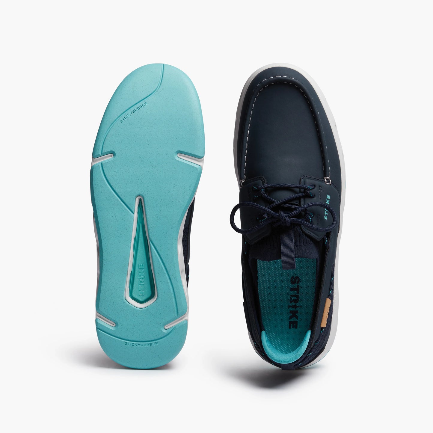 Strike Silvertip Boat Shoe - Navy