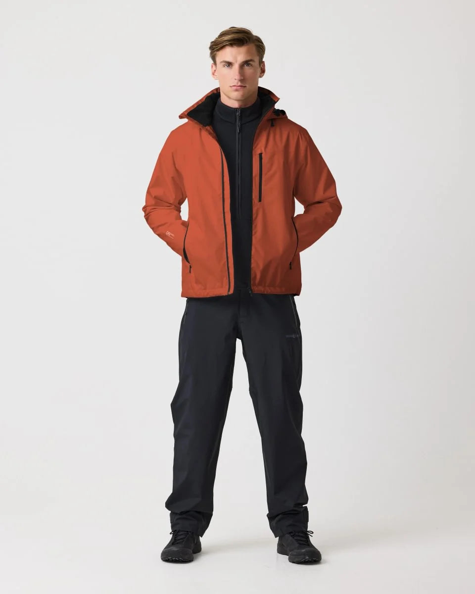 Henri Lloyd Men's Polar Breeze Hooded Jacket - Burnt Orange