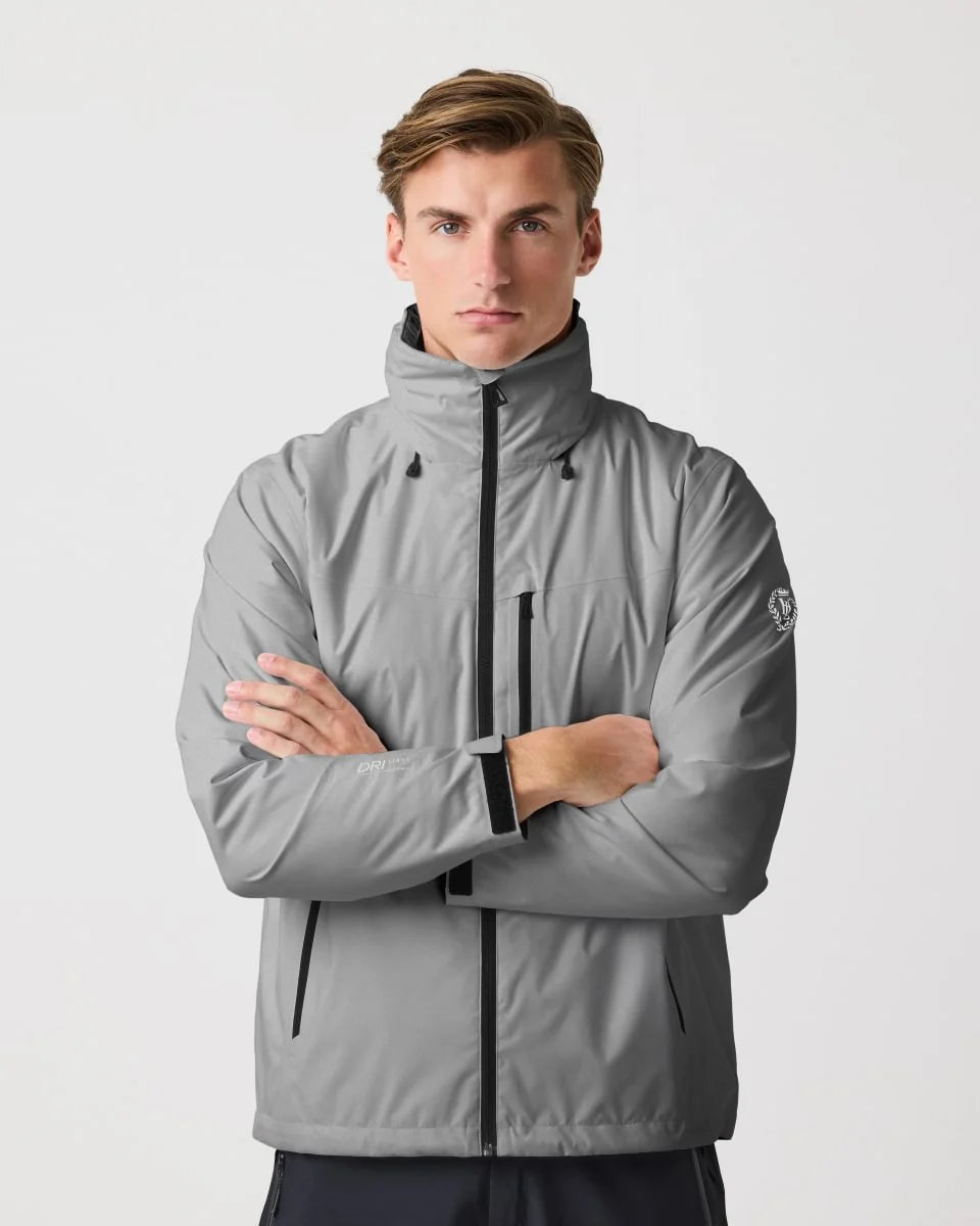 Henri Lloyd Men's Polar Breeze Hooded Jacket - Titanium