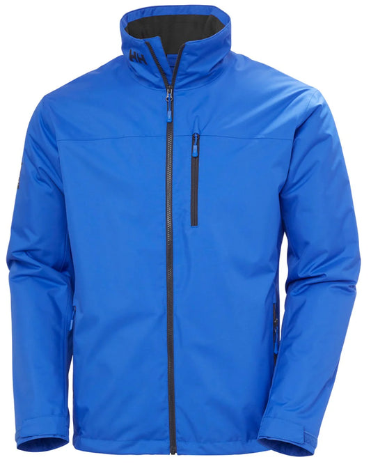 Helly Hansen Mens Crew Midlayer Hooded Jacket, Cobalt