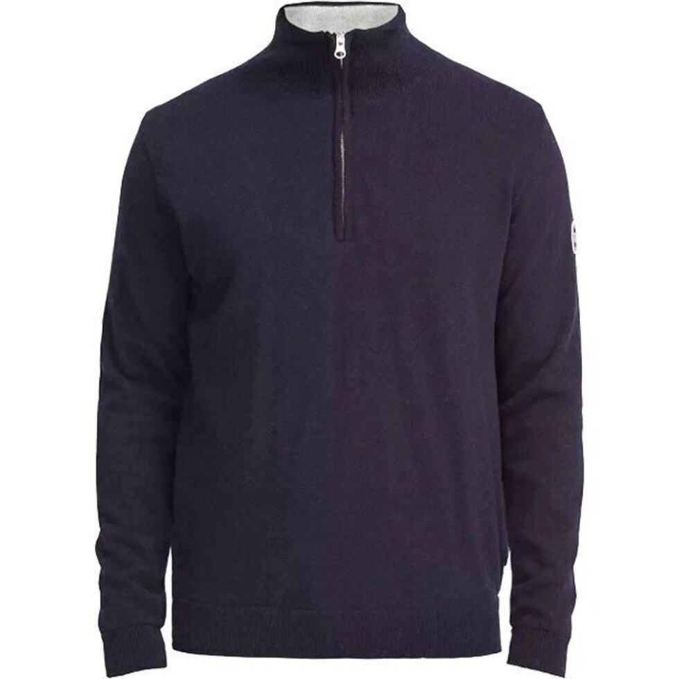 Duncan T Neck 1/4 Zip WP, Dark Navy