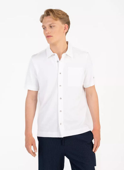 Dock Short Sleeve Shirt - White