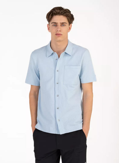 Dock Short Sleeve Shirt - Atlas Blue