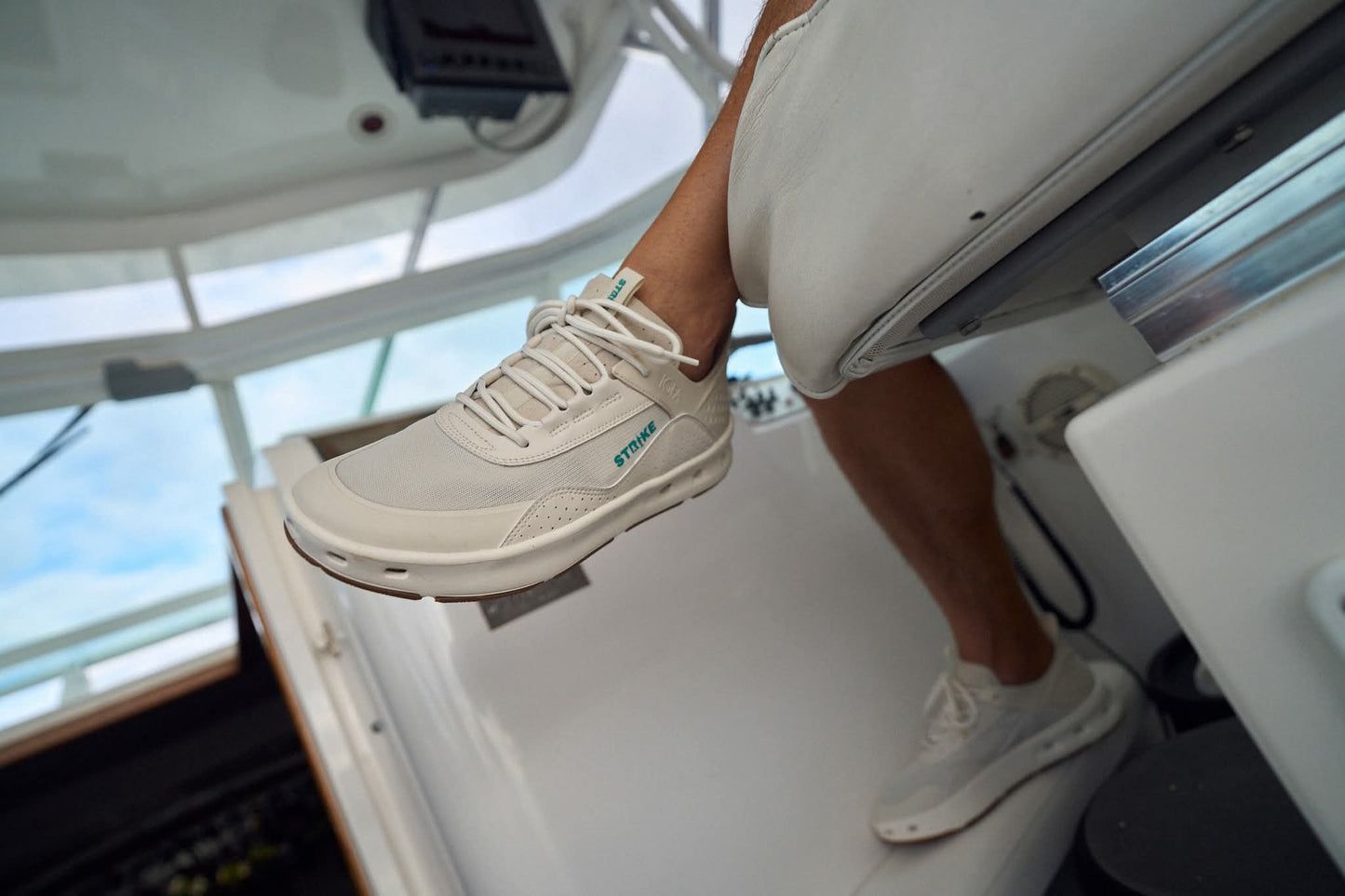 Strike Bluefin Lace Sneaker - Off White