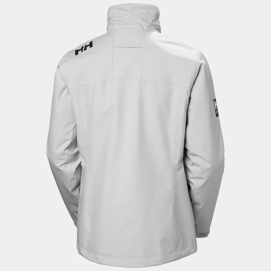 Helly Hansen Womens Crew Midlayer Hooded Jacket, Fog