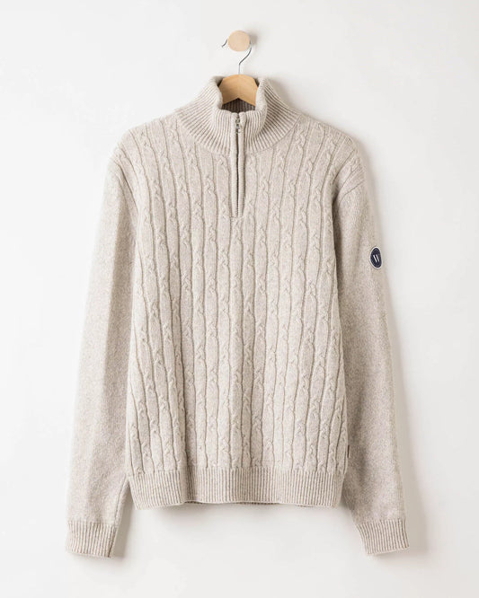 Alvin T Neck 1/4 Zip Windproof, Chai
