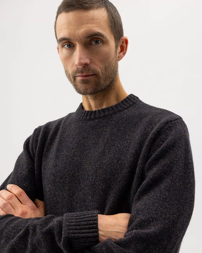 Charles Crew - Brown Mel. / Navy