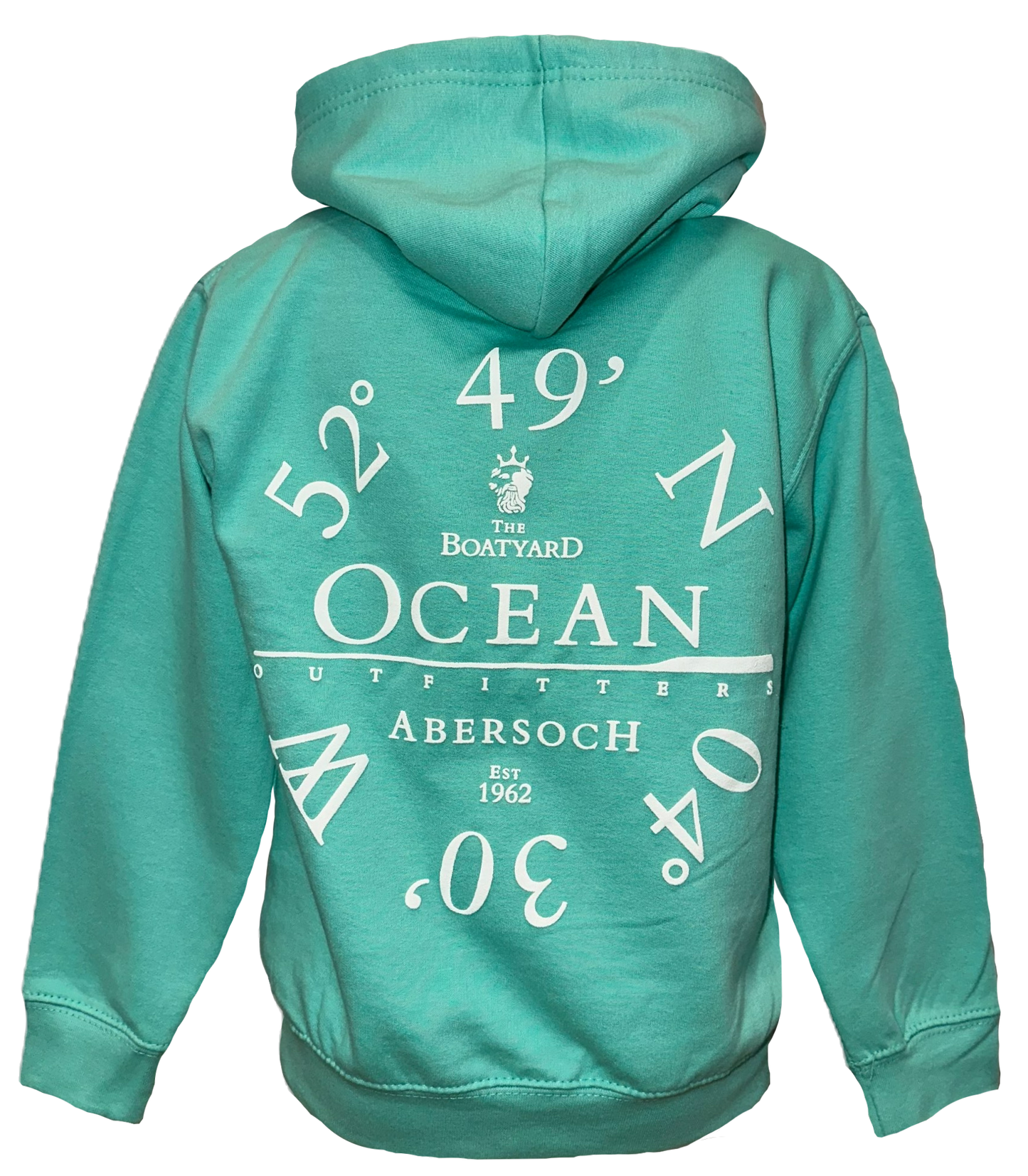 Ocean Co-ord Design Hoodie, Peppermint