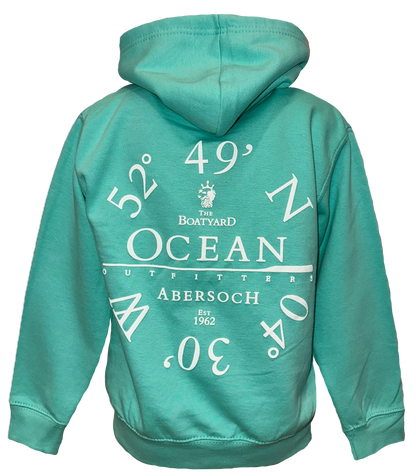Ocean Co-ord Design Hoodie, Peppermint