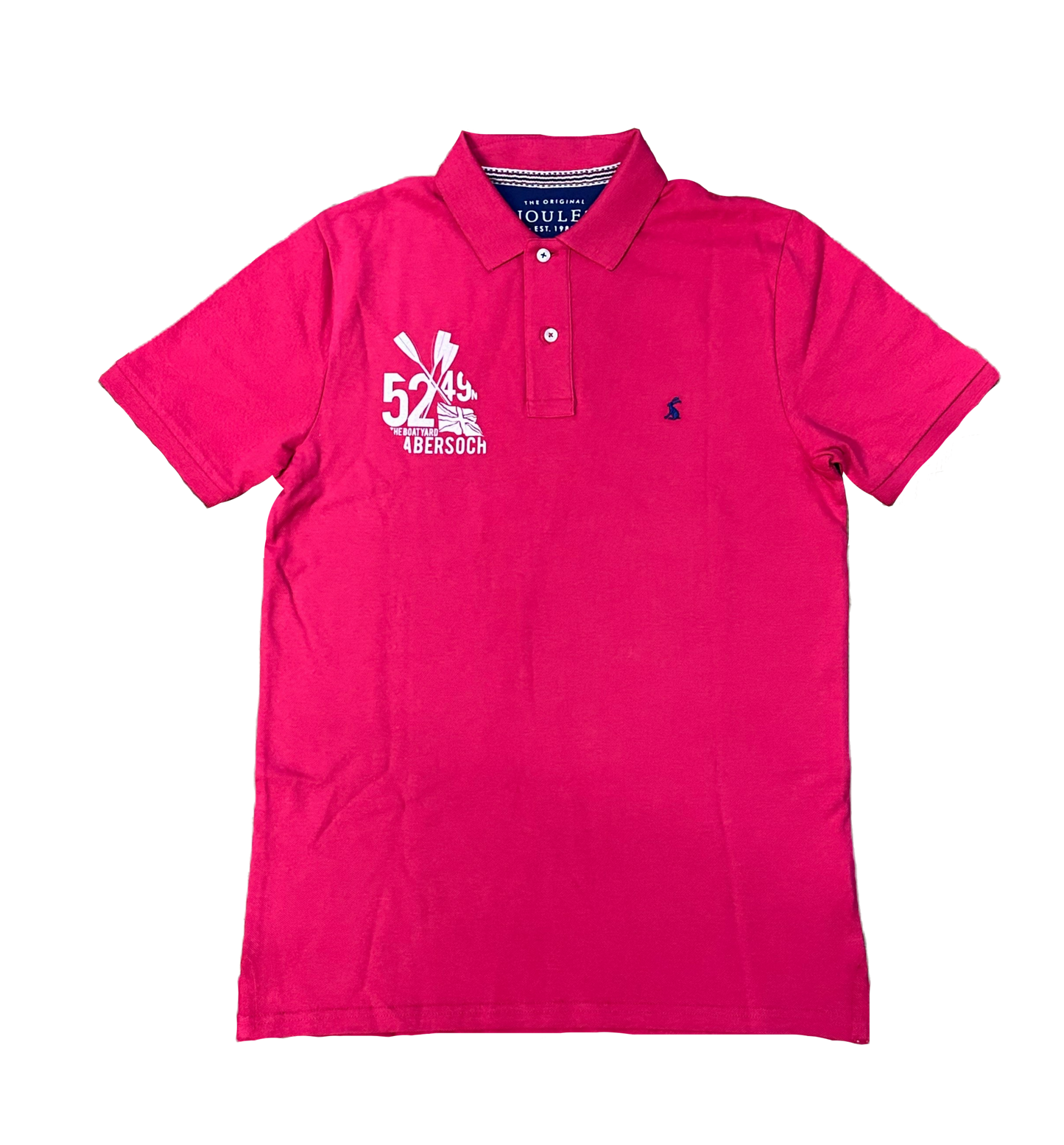Joules Pins Up Design Polo, Pink